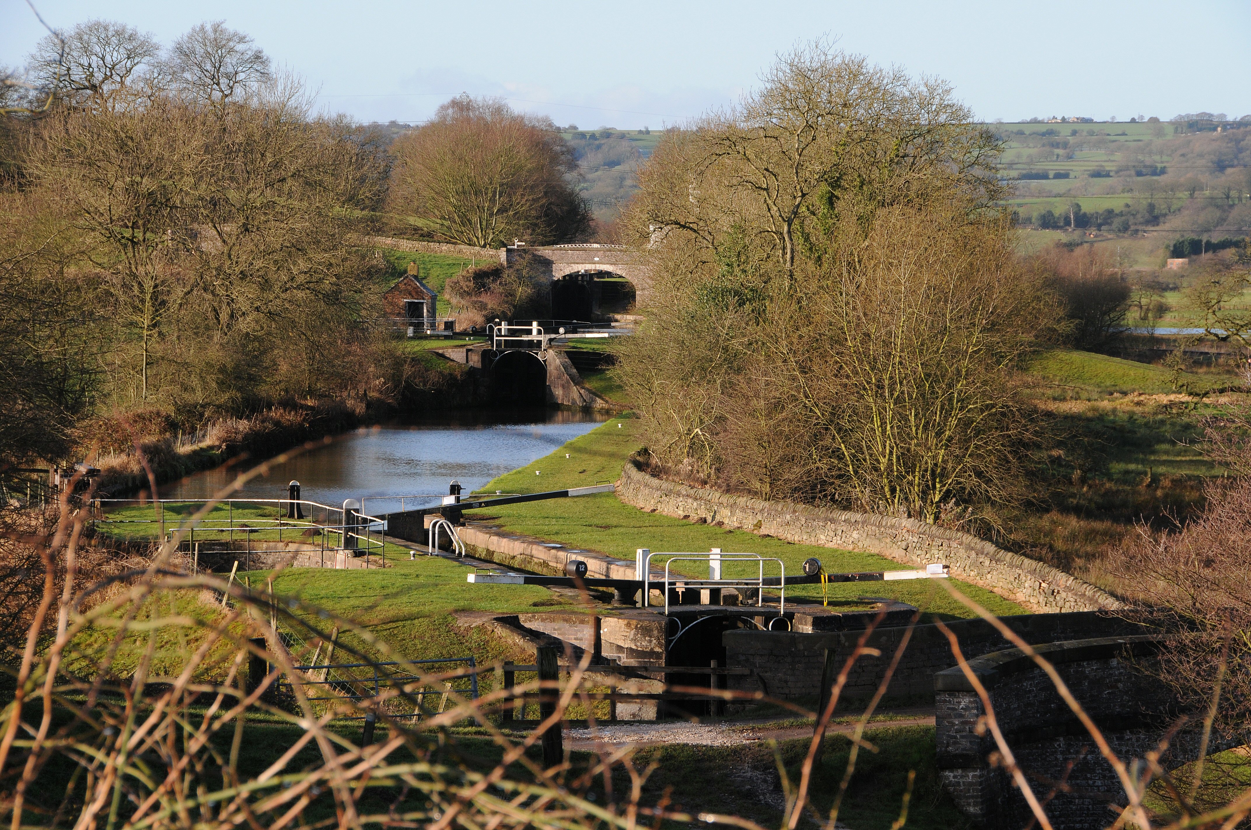 Hazlehurst Locks - Harry Arnold / Waterway Images