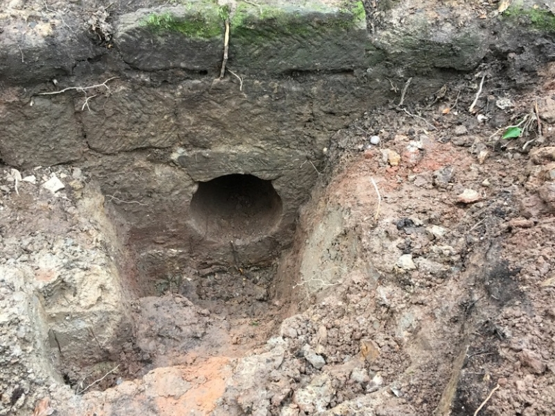 Cleared culvert at the Spill Weir, January 2019