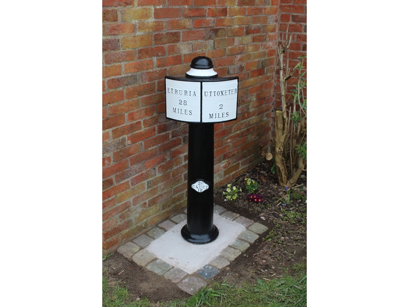 Milepost 28 installed