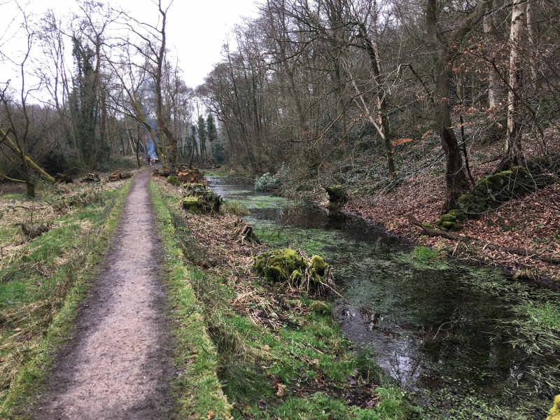 Canal and towpath near to Bridge70 February 2018 © Steve Wood / CUCT