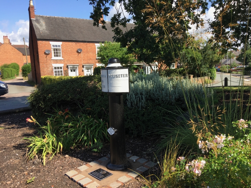 Milepost 30 at Uttoxeter Wharf July 2919