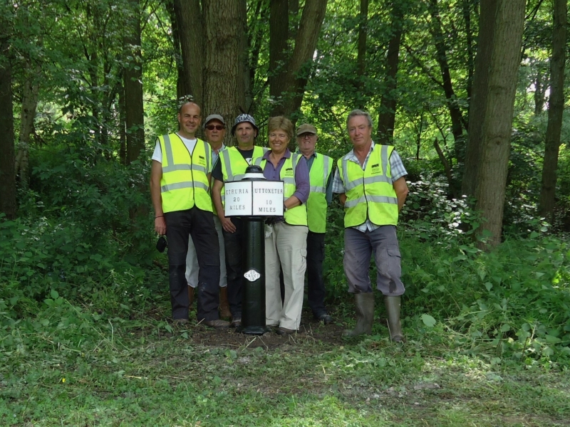 Milepost 20 installation